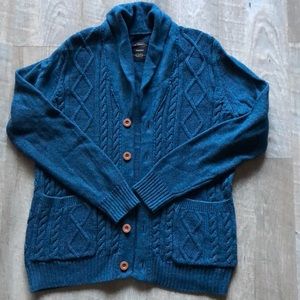 Chunky knit cardigan